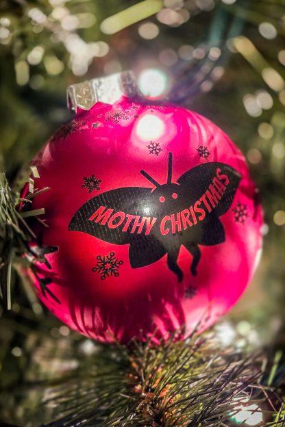 Mothman christmas ornament