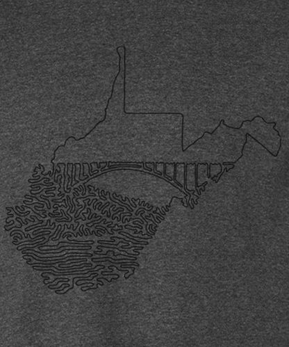 TROUST continuous line (dark on dark)